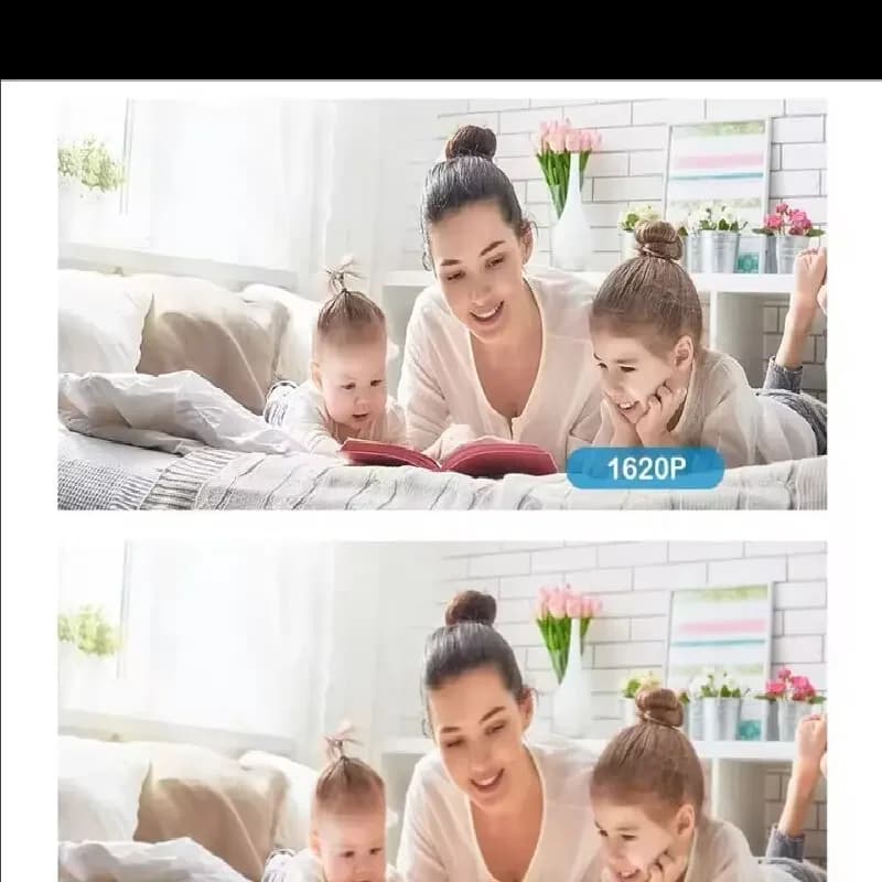 كاميرا Wifi IP للمنزل الذكي، تتبع تلقائي بدقة 1620P، رؤية ليلية كاملة، شبكة لاسلكية، كاميرا أمان للرضع بتقنية CCTV - 2