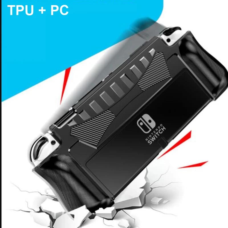 حافظة لجهاز نينتندو سويتش OLED غطاء حماية مطور مريح من مادة البولي يوريثان الحراري حافظة Dockabel لهاتف نينتندو سويتش OLED - 5