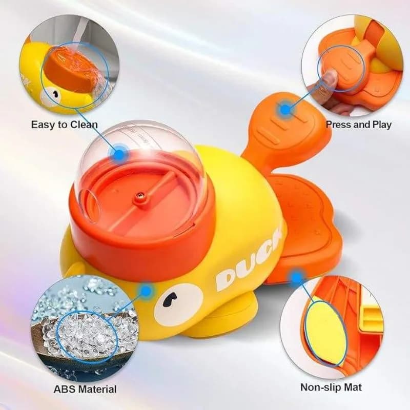 مغذية للكلاب والقطط والحيوانات الأليفة، بطة صفراء صغيرة، آلة تغذية الكلاب التفاعلية، جرو، لعبة طعام مفقودة، قاع مقاوم للانزلاق - 2