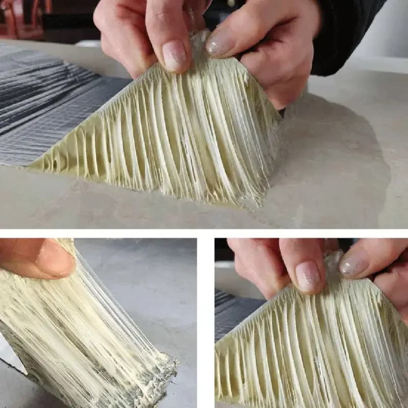 شريط مقاوم للماء ذاتية اللصق بوتيل شريط عزل إصلاح السقف مختومة لاصق تسرب شريط مقاومة درجات الحرارة العالية والمنخفضة - 2