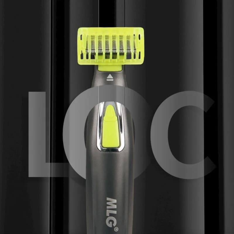 MLG 1pcs replacement head/1box USB rechargeable waterproof electric shaver beard shaver body trimmer men's shaver hair - 4