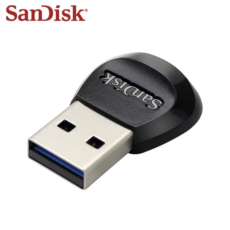 قارئ بطاقات SanDisk MobileMate USB 3.0، قارئ بطاقات microSD، بسرعة تصل إلى 170 ميجابايت/ثانية، قارئ بطاقات TF صغير - 4