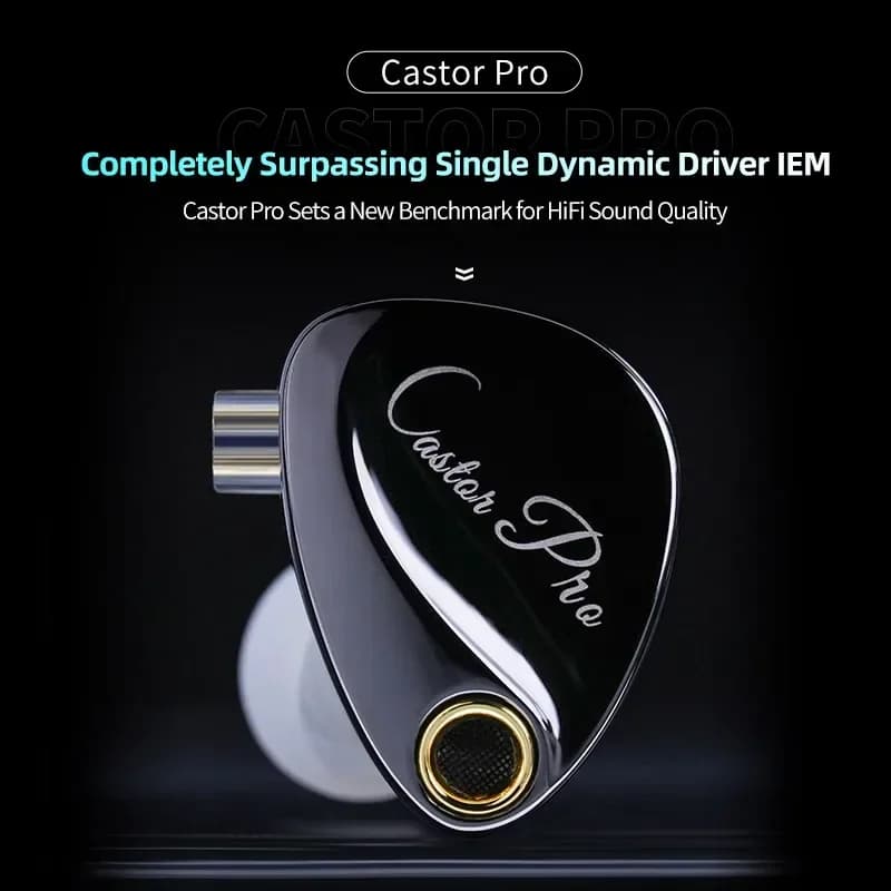 سماعات أذن KZ Castor PRO 2DD ديناميكية عالية الجودة قابلة للضبط تضع معيارًا جديدًا لجودة صوت Hfi سماعات باس - 3
