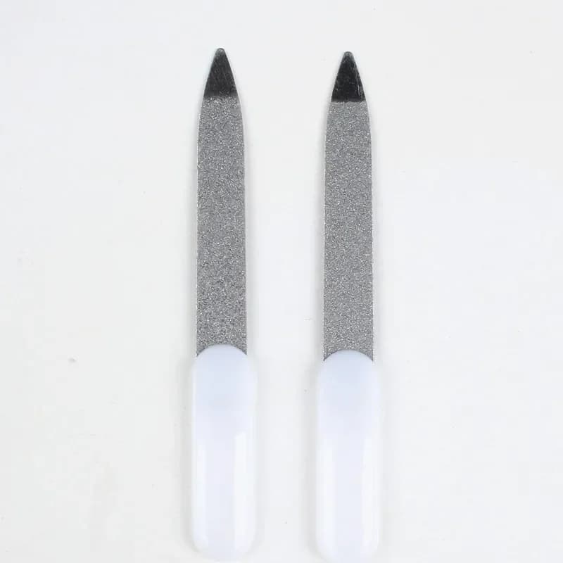 5PCS/Set Double-Sided Nail Files Strong Edge Nail Art Files Metal Callus Dead Remover Sharpening Tools For Beauty Nail Pedicure - 6