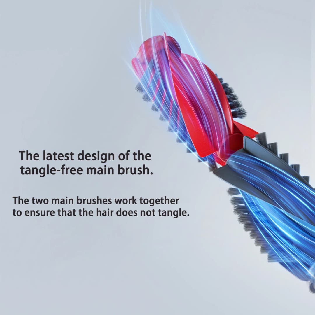 Original Roborock Accessories Main Brush*2 For Qrevo Curv/QRevo S5V/QRevo Curv S5X/QRevo Edge S5A/P20 Pro/Saros 10R/Saros 10 - 4