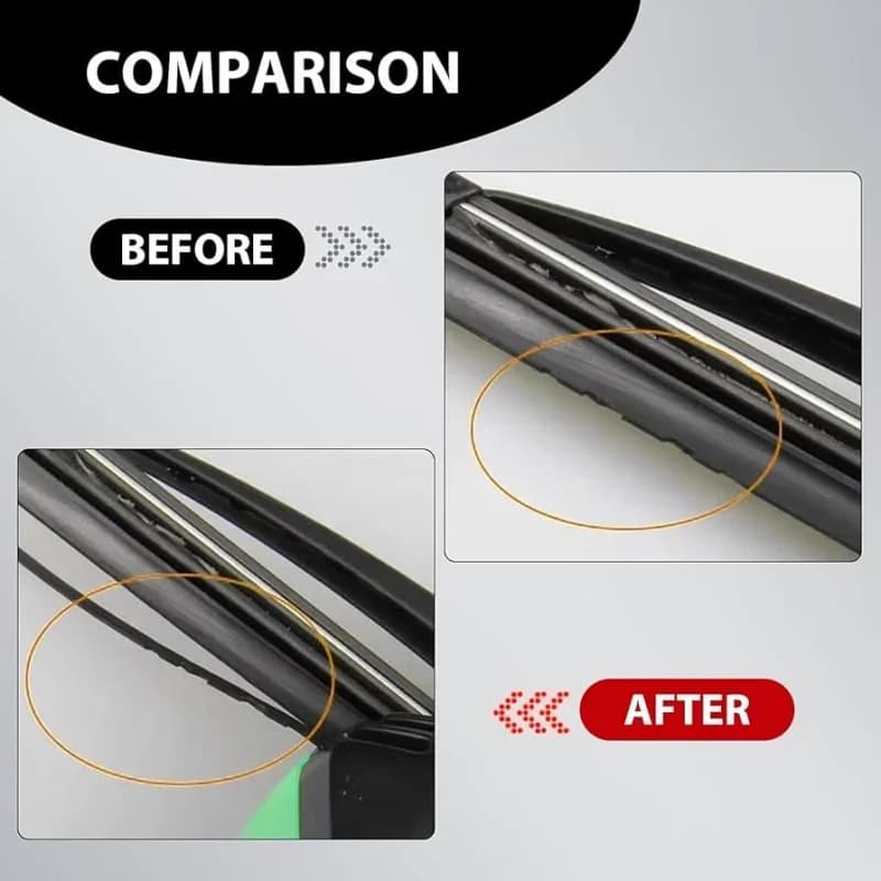 Car Wiper Universal Repair Tool Windscreen Wiper Blade Wiperblade Cutter Rubber Regroove Tool Trimmer Restorer Car Accessories - 5