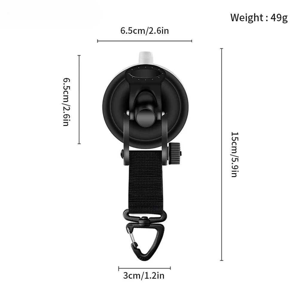 2/4pcs Car Tent Suction Cup Buckle Side Awning Anchors Outdoor Camping RV Van Accessory Secure Hook for Car RV Camping Accessory - 3