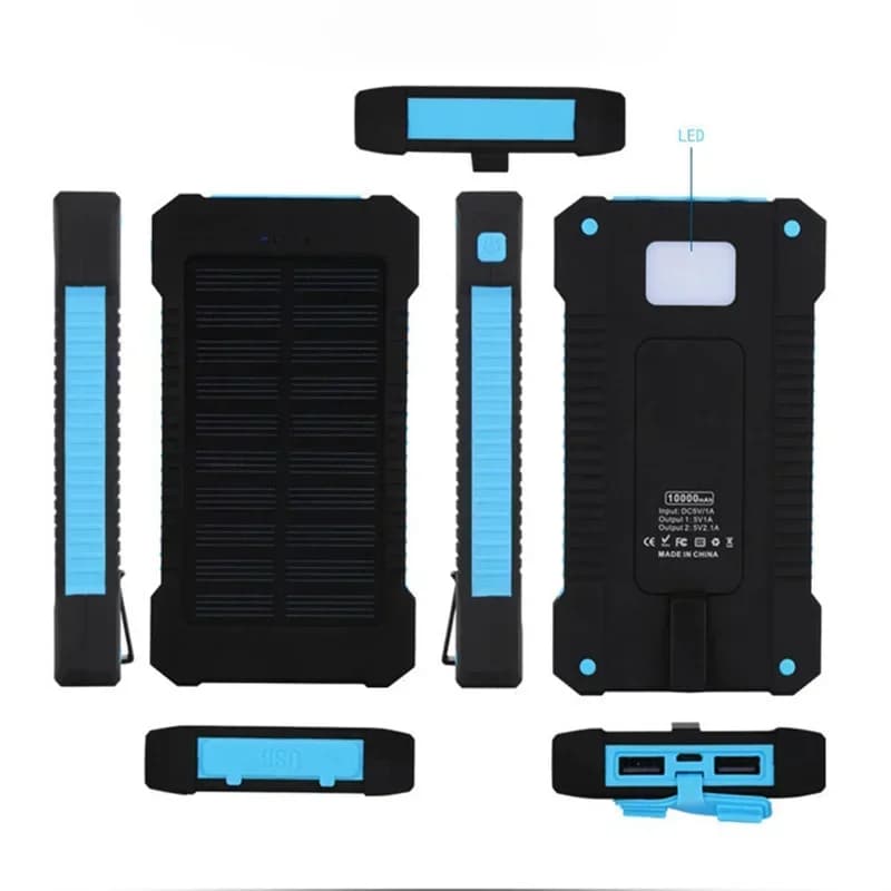VIVO 500000mAh Solar Power Bank PD22.5W Super Fast Charging Outdoor Portable External Battery for iPhone Huawei Samsung 2026New - 6