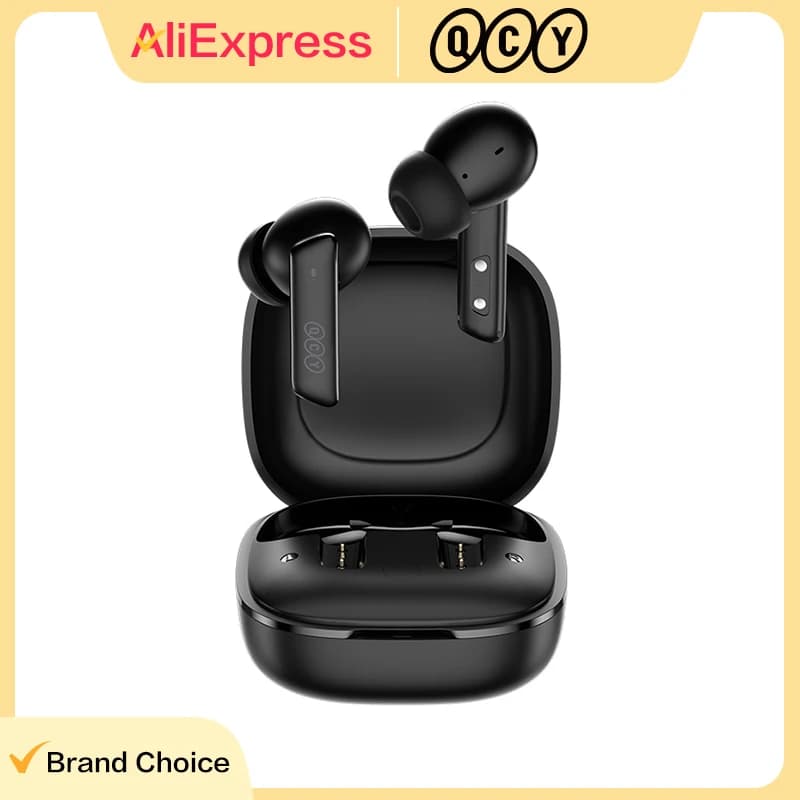 QCY HT05 Melobuds ANC Wireless Earbuds 40dB Multi-Mode ANC 6 Mics AI-Enhanced Calls Bluetooth 5.2 Earphones Transparency 30H