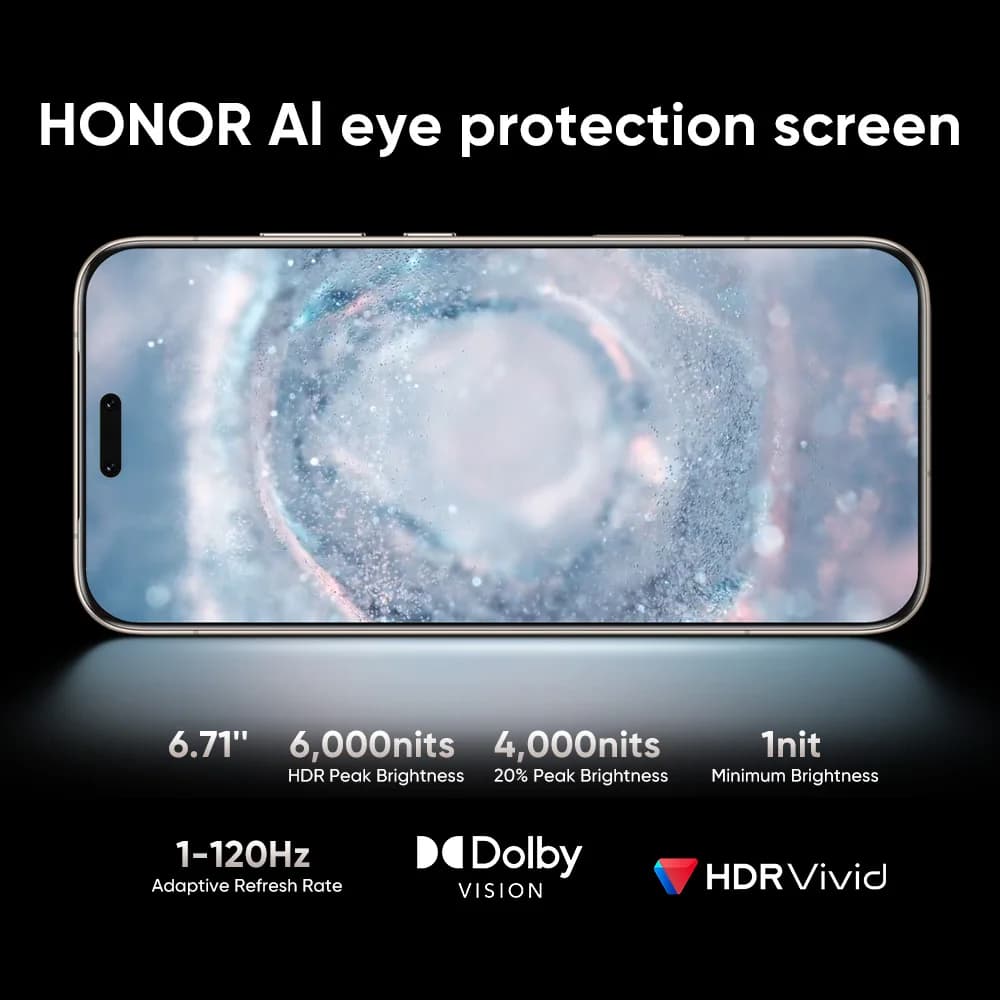 Global Version HONOR Magic8 Pro 5G Smartphone Snapdragon 8 Elite Gen 5 6.71" OLED Display 7100mAh 100W SuperCharge Support eSIM - 3