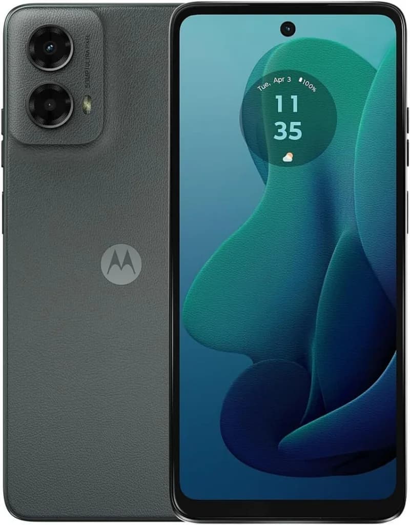 هاتف موتورولا MOTO G 5G XT2417 (2024) الأصلي غير المقفول بذاكرة 4 جيجابايت + 128 جيجابايت روم وشاشة 6.6 بوصة IPS LCD وبطاقة SIM واحدة + eSIM بحالة جديدة تقريبًا - 2