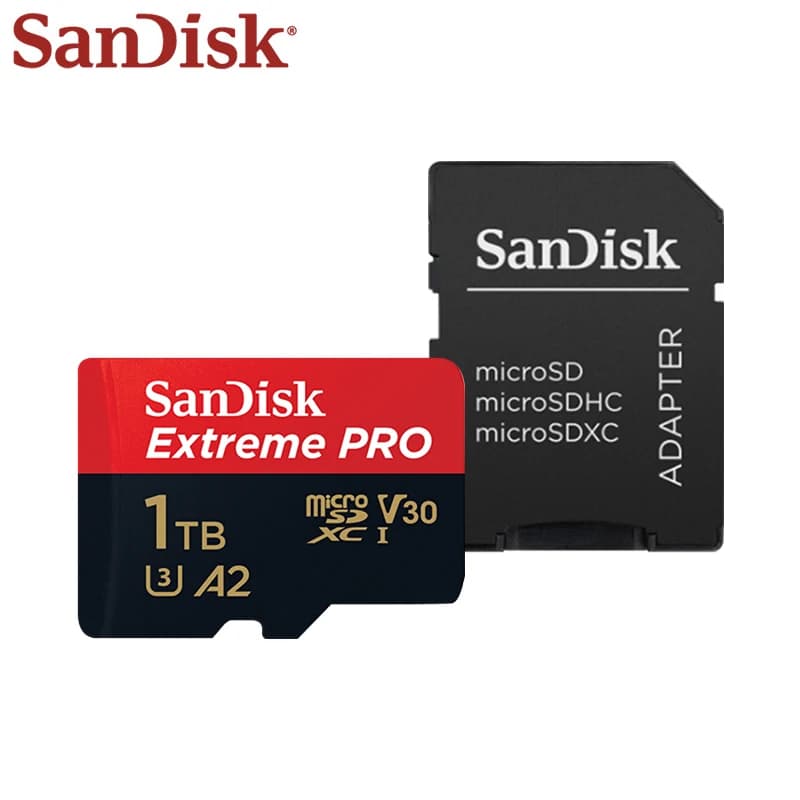 High Speed SanDisk Microsd Memory Card U3 C10 A2 V30 4K Extreme Pro Micro SD Card Up to 200Mb/s Flash TF Card for Phone Camera - 5
