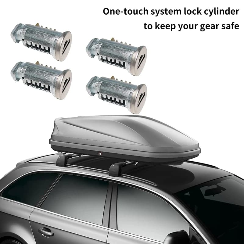 Roof Rack Locks And Keys Lock Core Parts Lock Cylinder Kits For Car Rack System Roof Luggage Rack Accessories - 4