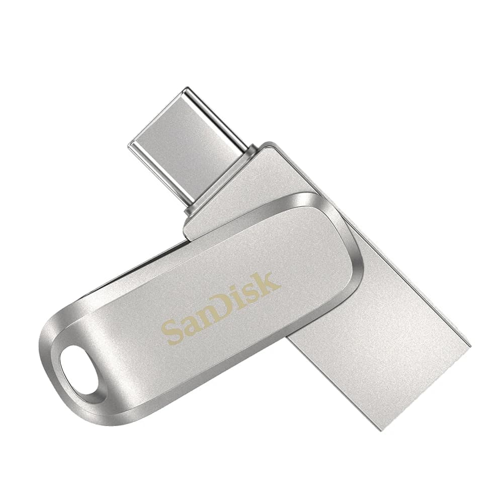 100% Original SanDisk USB Flash Drive 32GB 64GB 128GB 256GB 512GB Type-C OTG USB 3.1 Memory Stick Metal U Disk SDDDC4 Pendrive - 2