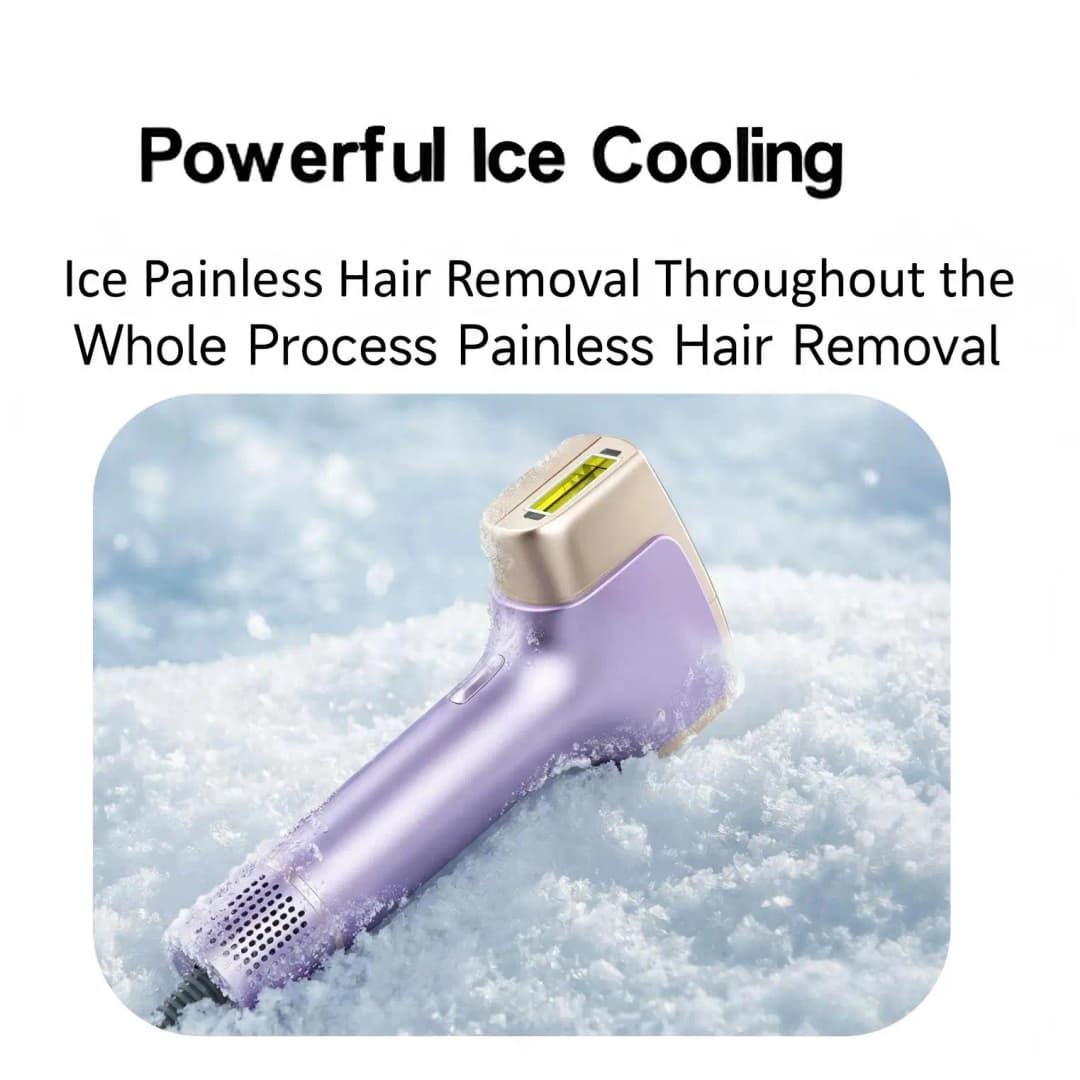 T36 Permanent Laser Epilator IPL Hair Remove 999999 Flashes Dual Skin Tone Sensors 10 Gears Cooling Fast Flash Skin Rejuvenation - 3