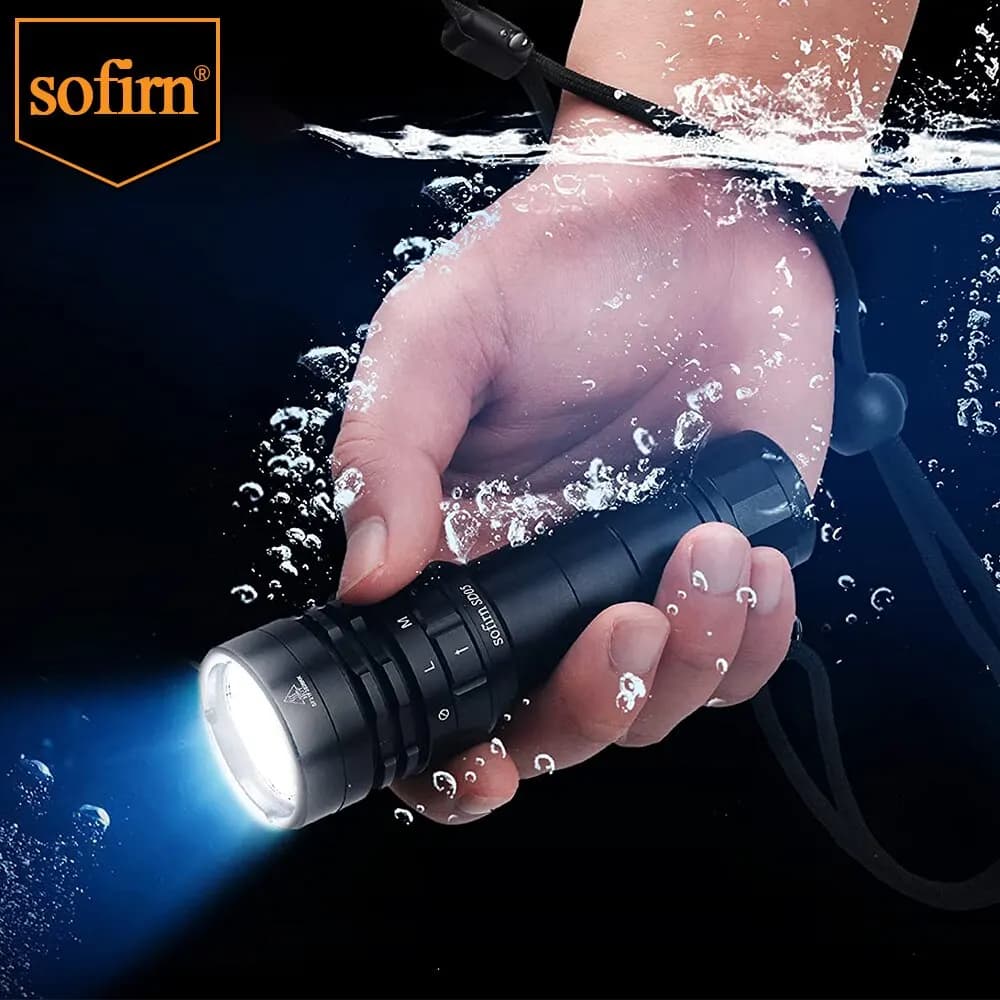 Sofirn SD05 Scuba Diving Light XHP50.2 Super Bright 3000lm 21700 Flashlight with Magnetic Switch 5000K 6500K - 2