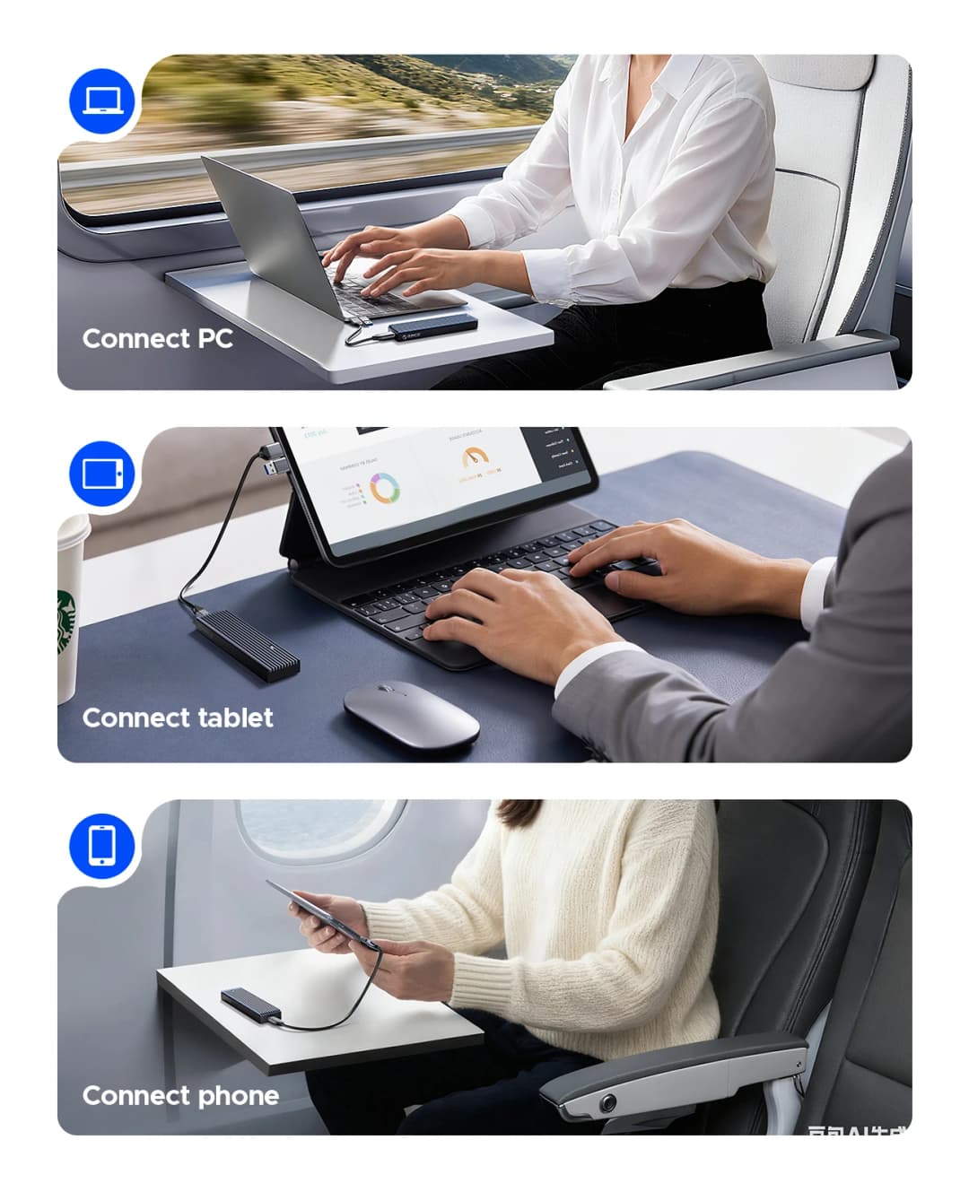 علبة ORICO M2 SSD NVMe USB Type C Gen2 10Gbps علبة PCIe SSD M2 SATA NGFF 5Gbps M.2 NVME غلاف صندوق القرص M.2 علبة SSD - 5