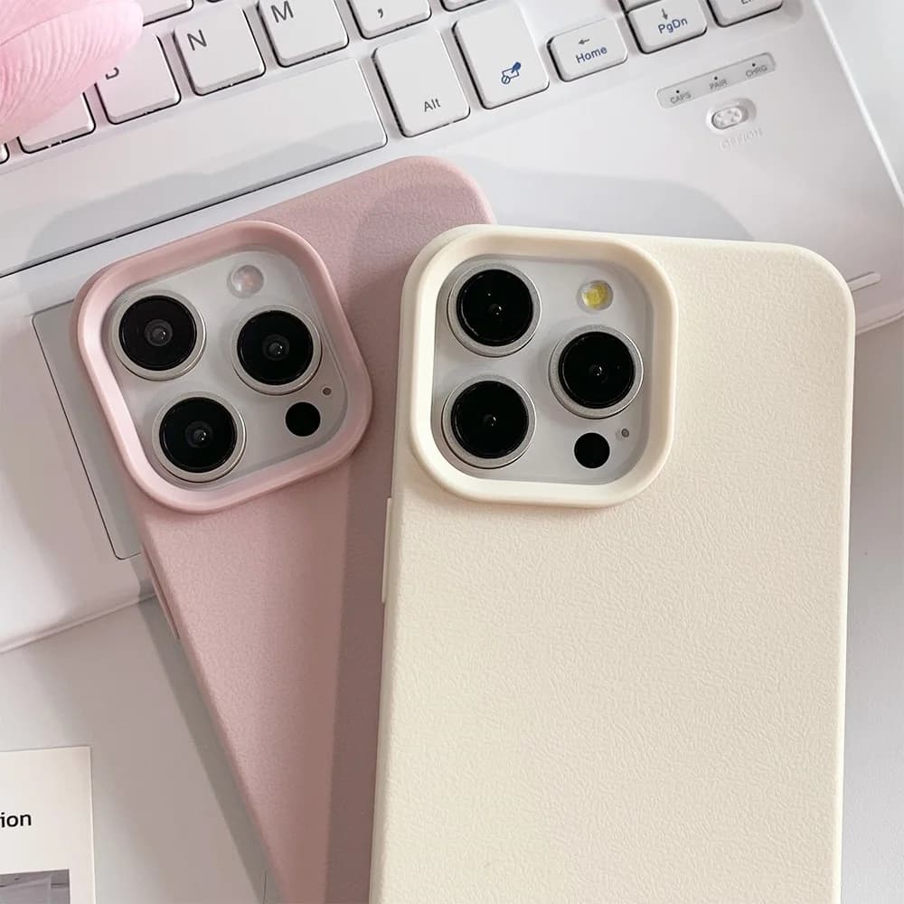 حافظة هاتف جلدية لهاتف آيفون 17 برو ماكس و16 و13 و11 و15 و14 Plus و12 و17 Air مع غطاء ناعم مقاوم للصدمات من البولي يوريثان - 6