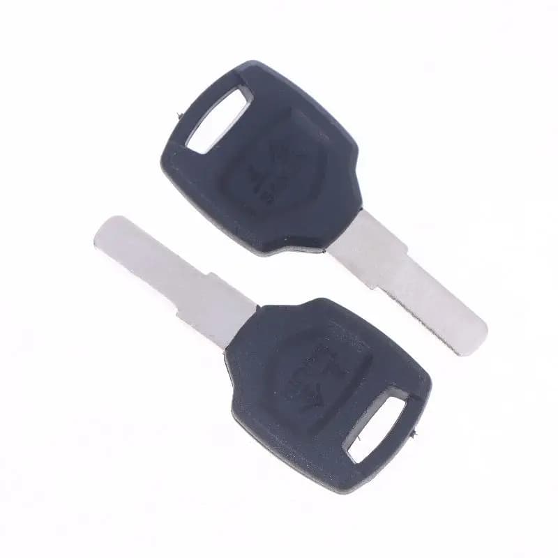 2/10 قطع صندوق علوي للدراجة النارية صندوق أدوات تخزين الأمتعة ملحقات نسخة من مفتاح الجنين مفاتيح خشنة غير مقطوعة الفراغات - 3