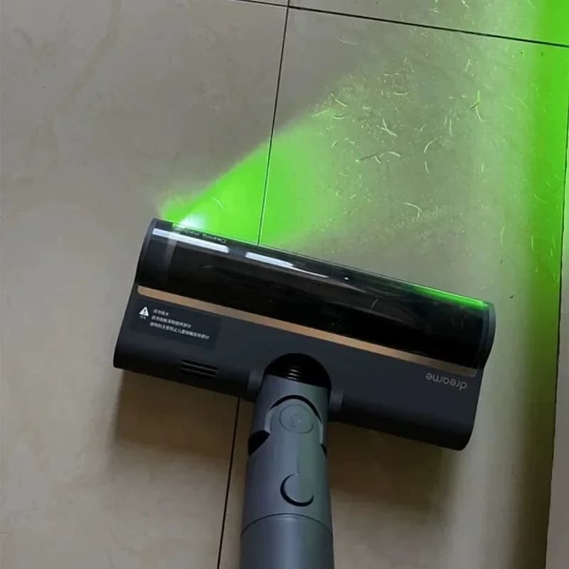 Dreame V16S V12S V11 V12 T10 T20 T30 T20pro T30NEO V16 V12pro Roller Brush With Green LED Dust Soft Velvet Floor Brush Head - 5