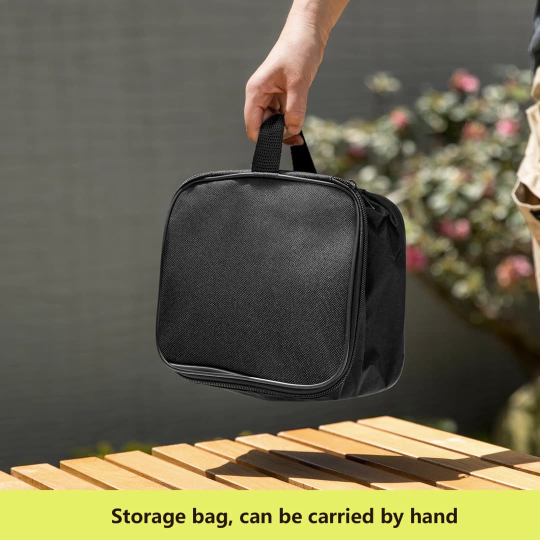 BISINNA موقد غاز تخييم محمول 3600 واط عالي الطاقة - مثالي للنزهات والتنزه في الهواء الطلق - 5