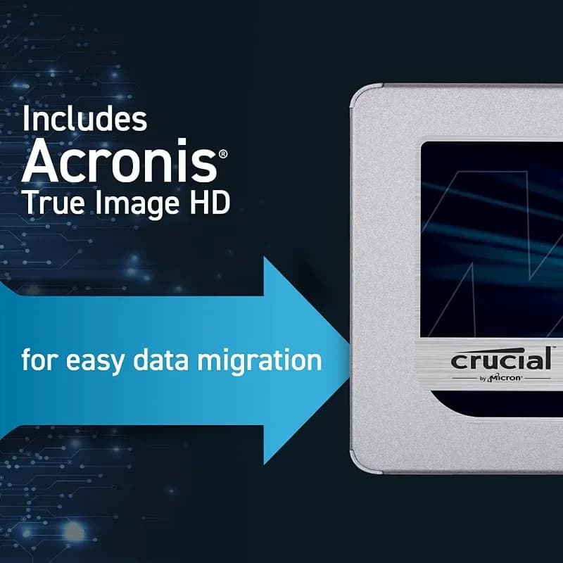 Crucial SSD MX500 256GB 500GB 1TB 2TB 3D NAND SATA 2.5 Inch High Speed Internal Solid State Drive For Laptop Desktop - 4