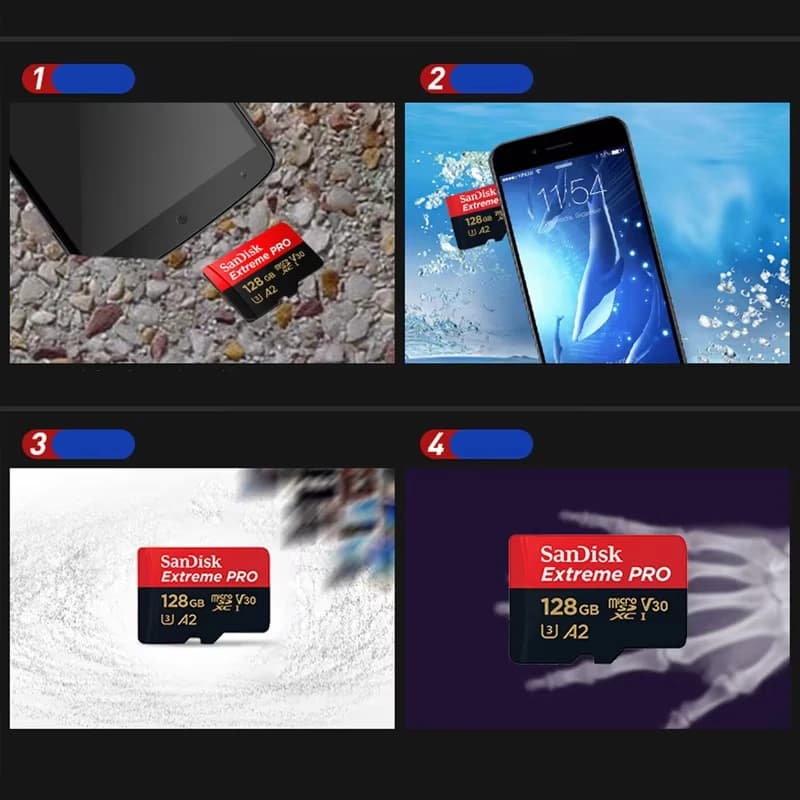 2026 256GB Sandisk Memory 512GB TF SD Micro Sd Extreme Pro V30 U3 A2 card 32GB Class Flash Card Memory Microsd - 5