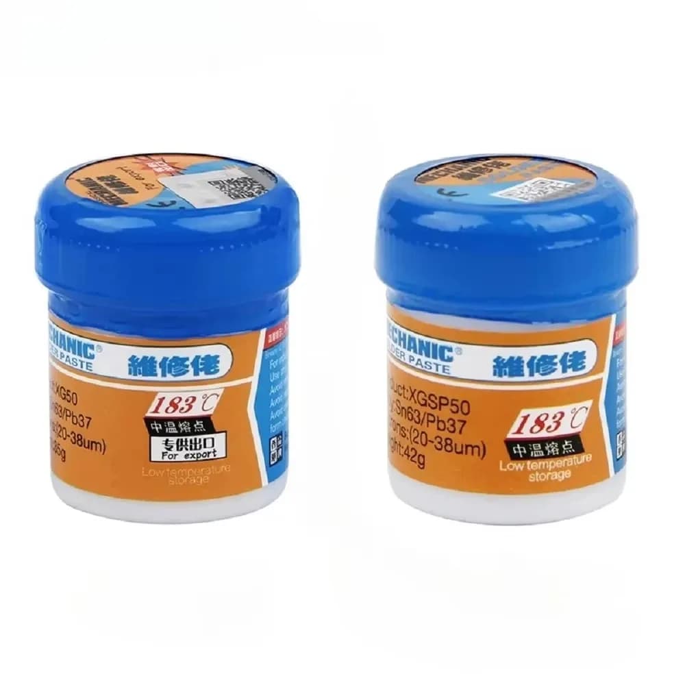 MECHANIC سلسلة XG معجون لحام قصدير 183℃ صديق للبيئة فلوكس لحام لإصلاح IC CPU BGA SMD الهاتف المحمول - 3