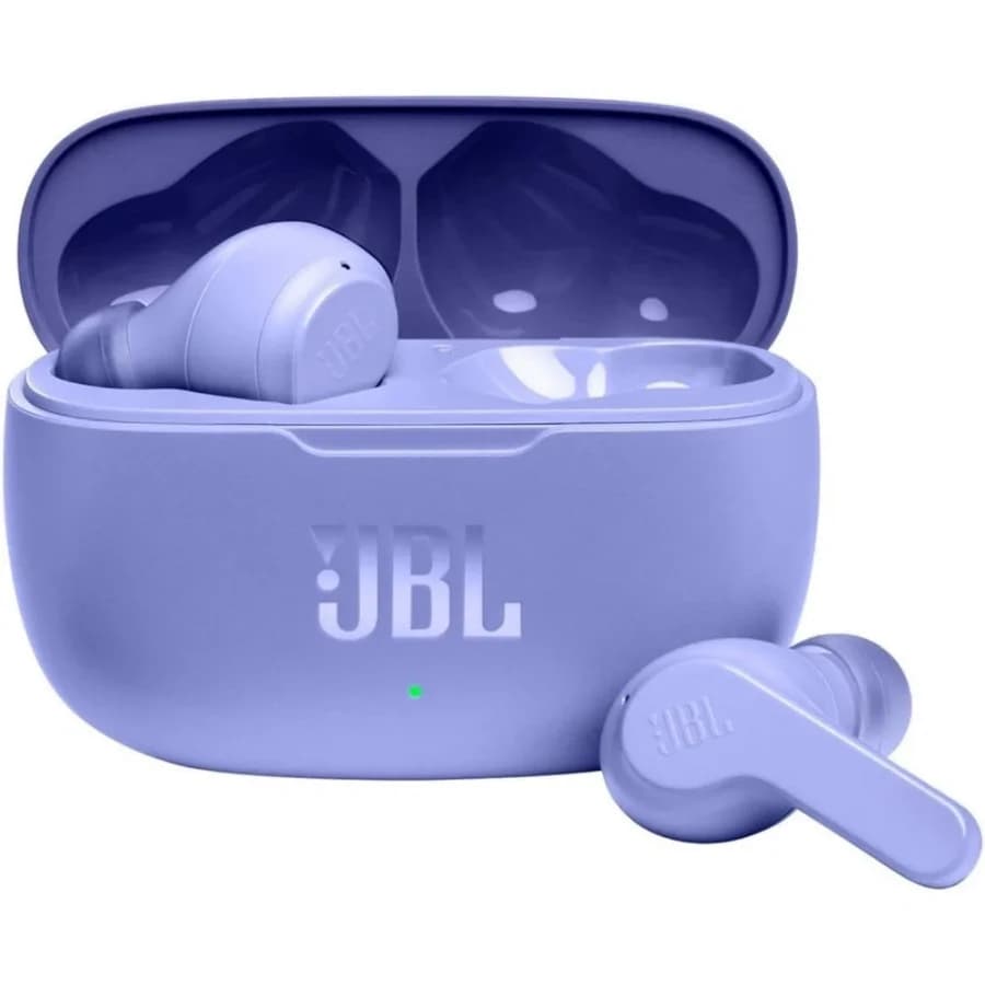 سماعات JBL WAVE 200TWS الأصلية اللاسلكية بلوتوث 50 باس عميق صوت ستيريو ميكروفون مدمج مكالمات واضحة بطارية طويلة الأمد - 4