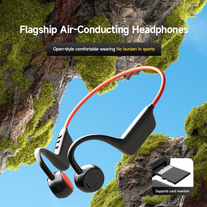 سماعات رأس بنظام توصيل عظمي لاسلكية للسباحة والرياضة، مقاومة للماء بمعيار IPX8، بلوتوث 5.4 مع ميكروفون، مناسبة للتمارين واللياقة البدنية 2026 جديدة - 4