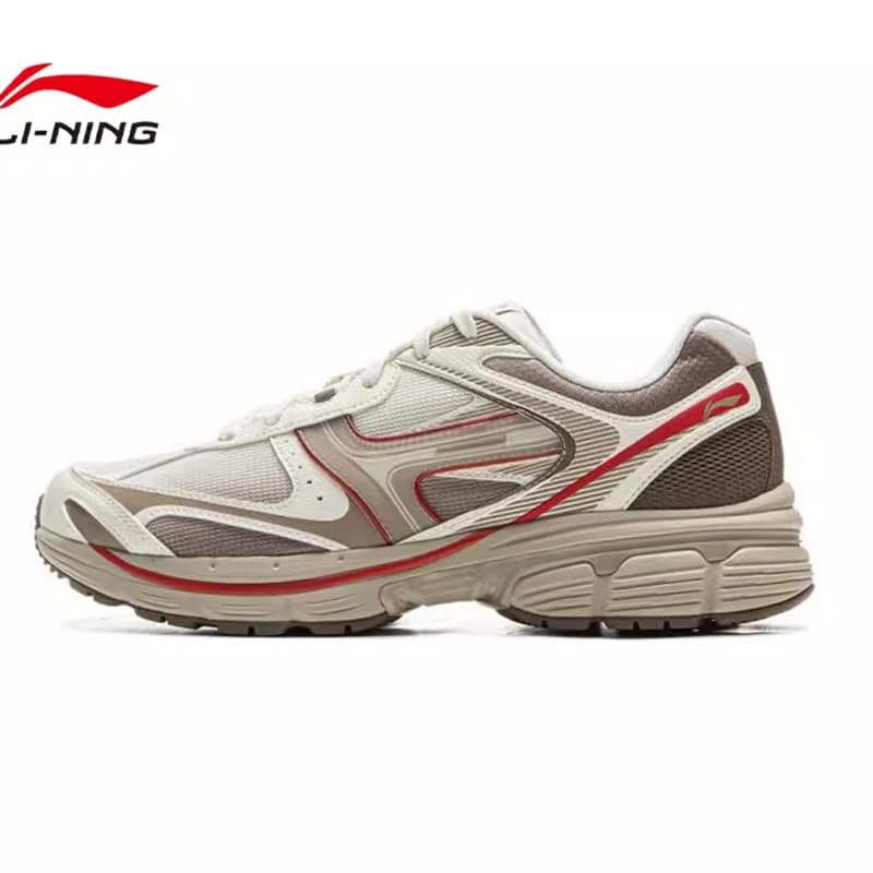 Li Ning Besturn P1000 | Women's lightweight shock-absorbing, rebounding, breathable, retro and trendy versatile running shoes