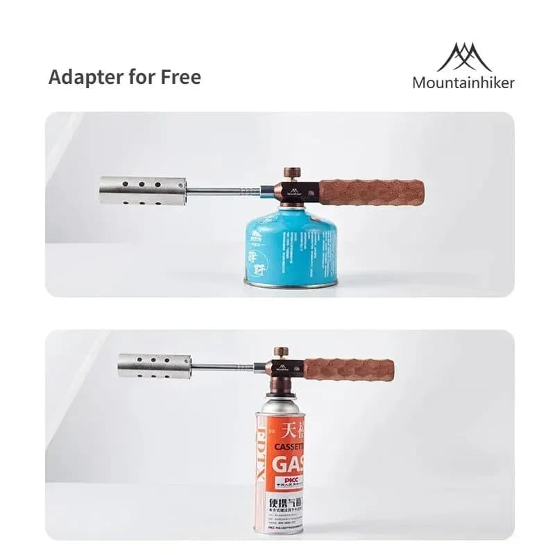 معدات تخييم من ماونتن هيكر، آلة إزالة الأعشاب الضارة، مشاعل غاز، شعلة شواء خارجية، قاذفات لهب للتخييم - 5