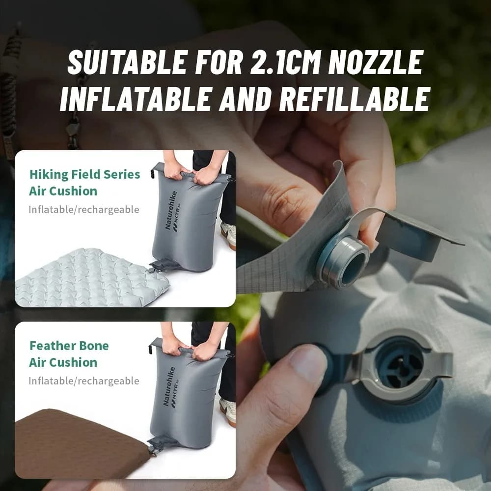 Naturehike Inflatable Bag for Outdoor Air Mattress Inflating Mat Multifunctional Universal Camping Tent Moisture-proof Mat Pump - 5
