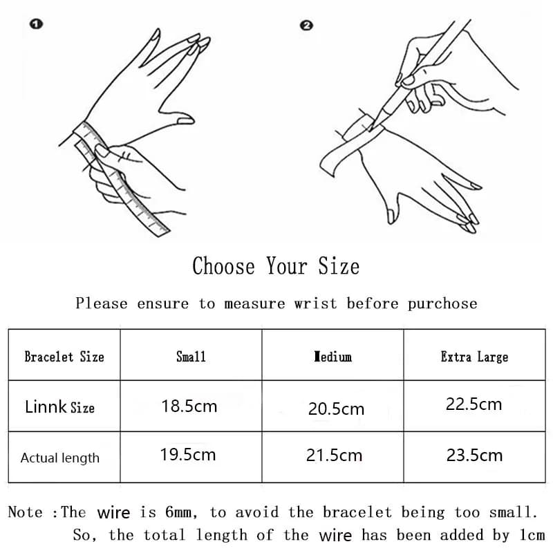 New Premium Stainless Steel Wire Bracelet For Men Magnet Buckle Casual Handcrafted Braslet Hiphop Rock Hand Accessories Pulseria - 6