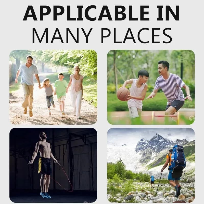 النعال الرياضية للأحذية 4D امتصاص الصدمات مزيل العرق تنفس وسادة تشغيل النعال لأقدام الرجل المرأة - 4