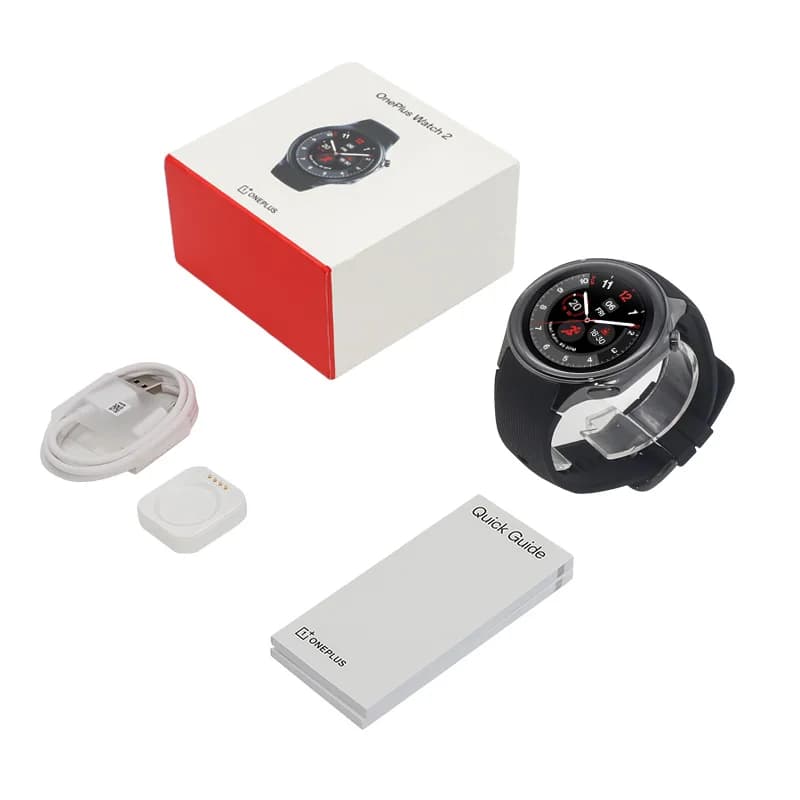 Global Version OnePlus Watch 2 Smart Watch 2GB RAM 32GB ROM 1.43'' AMOLED Display Google Wear OS 4 Dual Frequency GPS NFC Watch - 6