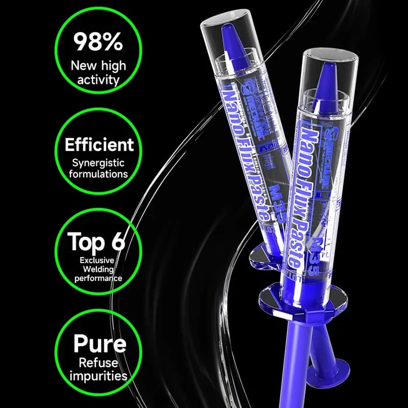 MECHANIC M35 Nano Flux Paste For Electronics PCB IC Mobile Phone Chip CPU LED BGA Repairing Tracky High Performance Welding Tool - 4
