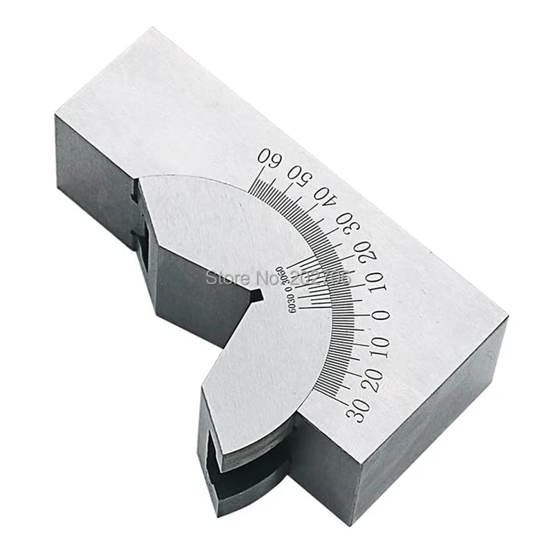 أجزاء دقيقة لآلة الطحن وسادة قابلة للتعديل 0/30/60 مقياس الزاوية V كتلة أداة الصياد العلوية AP25 AP30 AP46 للقياس - 2