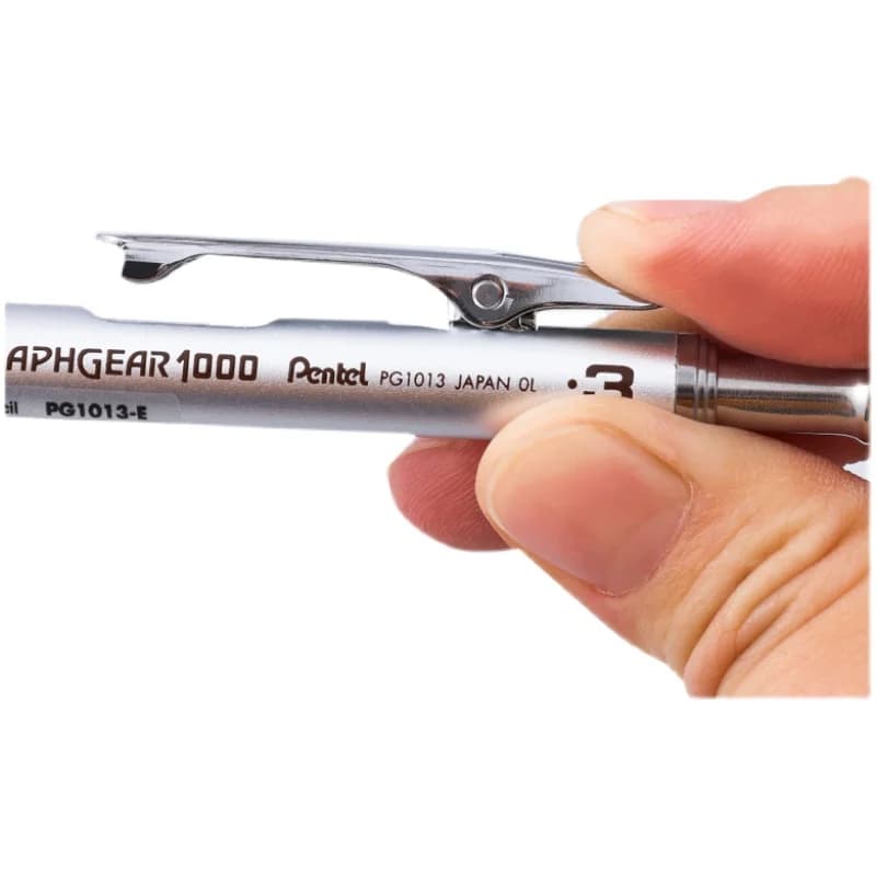 Japan Pentel Graphgear 1000 Metal Mechanical Pencil 0.3/0.5/0.7/0.9MM Low Center of Gravity Drawing Activity Pens Art Stationery - 4