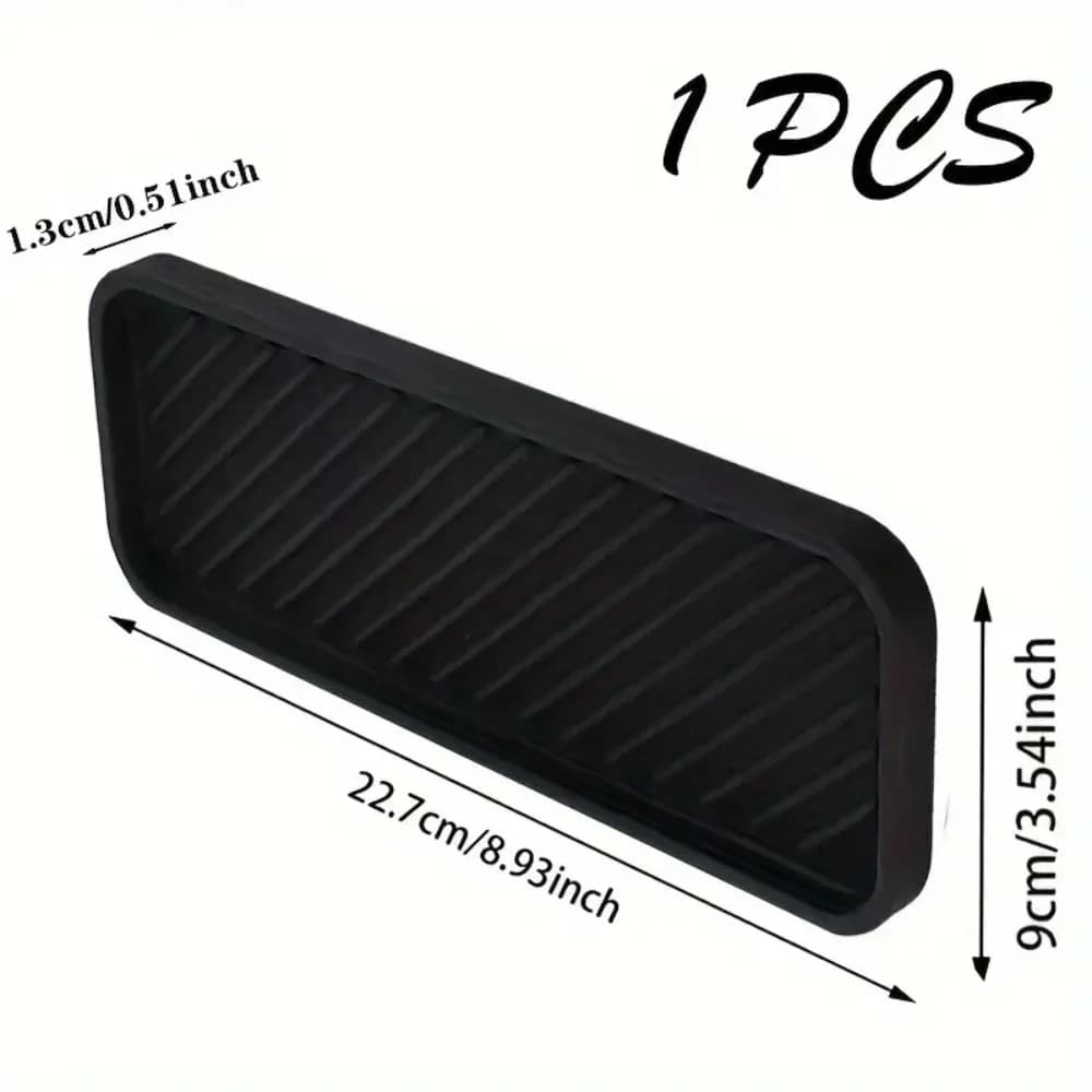 1 Silicone Sink Splash Guard and Soap Holder - Multifunctional Kitchen and Bathroom Accessory, Made of Durable Plastic, Non-Toxic - 5