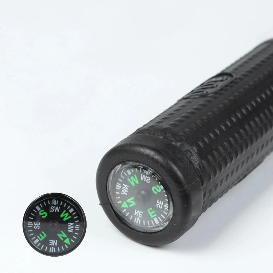 مجرفة متعددة الوظائف للتخييم والأنشطة الخارجية مع بوصلة - مجرفة مهندس عسكرية - 4