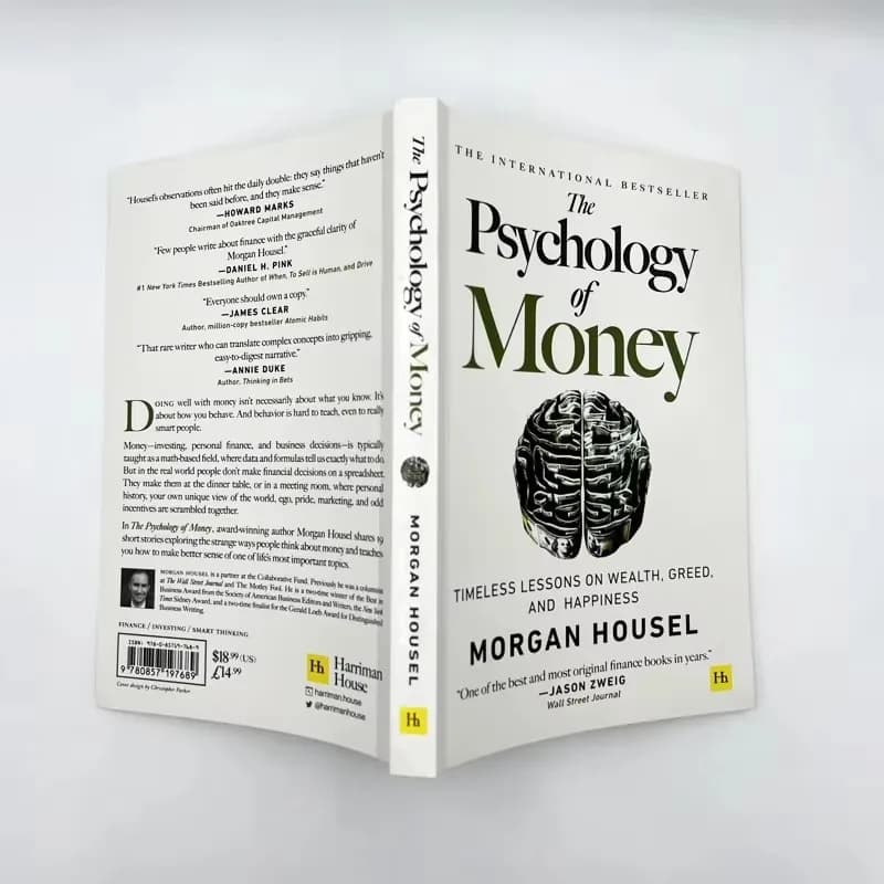 The Psychology of Money— Timeless Lessons on Wealth, Greed, Happiness Finance Books for Adult - 2