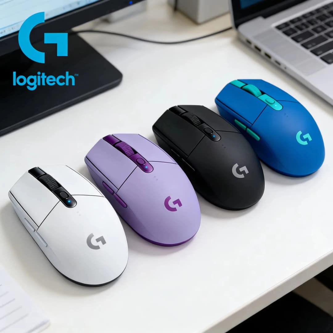 ماوس الألعاب السلكي Logitech G203 LIGHTSYNC مع إضاءة RGB قابلة للتخصيص ومستشعر عالي الدقة 8000 DPI للكمبيوتر الشخصي والمحمول