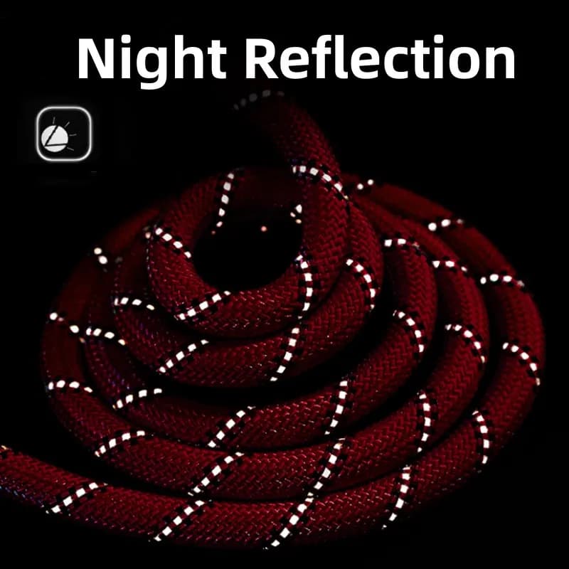 طوق الكلاب سلسلة P أطواق قابلة للتعديل للحيوانات الأليفة سلسلة P لتدريب الكلاب على المشي أطواق الكلاب حبال عاكسة للكلاب إكسسوارات الحيوانات الأليفة - 4