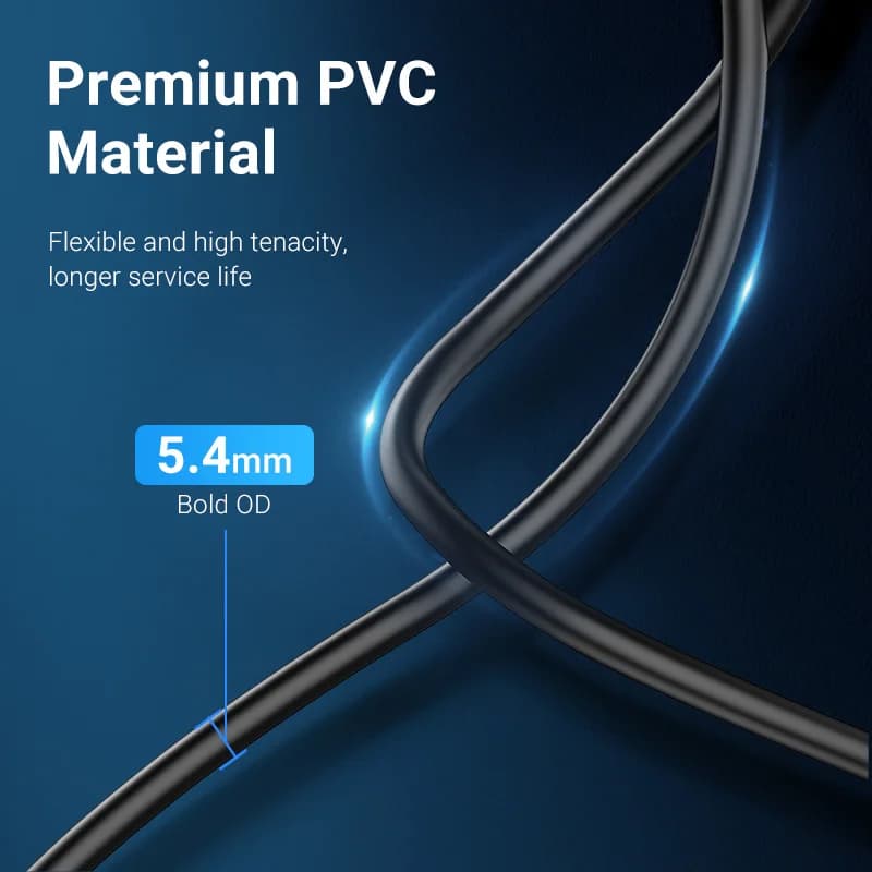 كابل تمديد USB 3.0 من Vention من ذكر إلى أنثى للتلفزيون الذكي وPS4 وXbox One والكمبيوتر الشخصي - 6