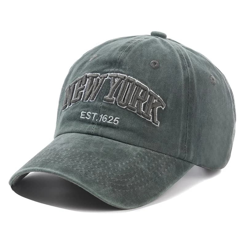 2024 New York Washed Cotton Cap For Men Women Gorras Snapback Caps Baseball Caps Sun protection Casquette Dad Hat Outdoors Cap - 2
