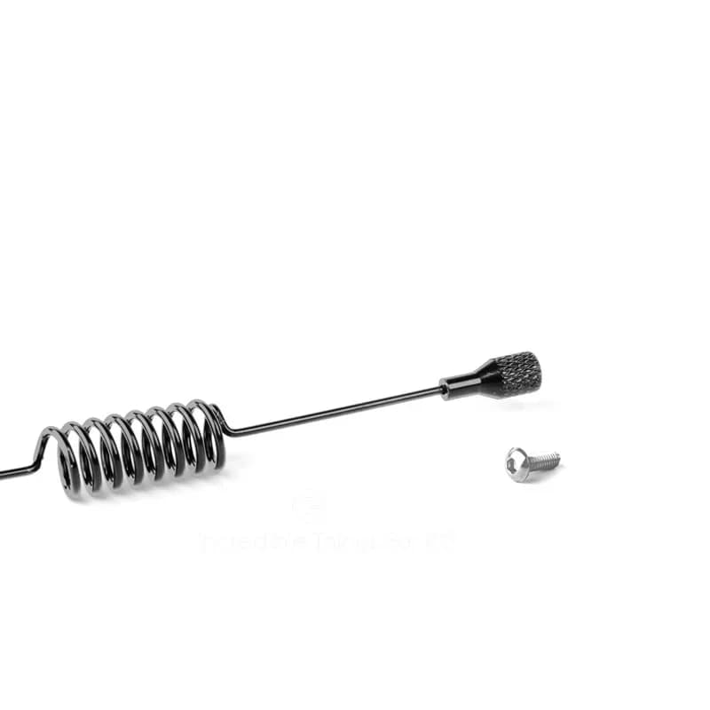 197mm RC Car Metal Decorative Antenna For 1/10 RC Crawler Traxxas TRX4 TRX6 Axial SCX10 RC4WD D90 D110 Tamiya CC01 Truck Drift - 2