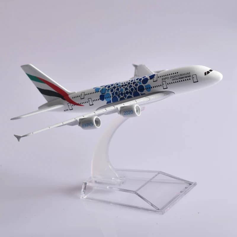 جيسون توتو الإمارات ايرباص A380 طائرة دييكاست معدنية 1/400 مقياس نموذج طائرة مصغرة طائرات انخفاض الشحن - 5