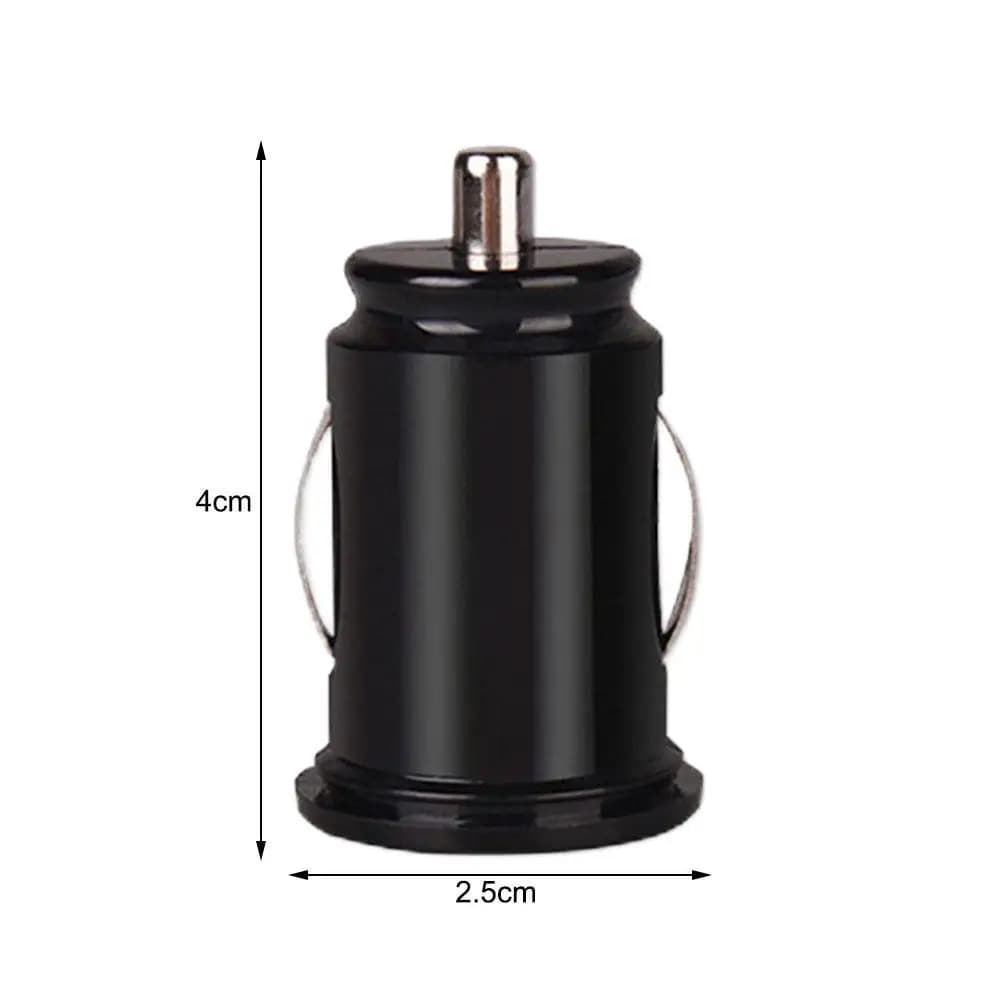 المزدوج USB شاحن سيارة 5A شحن سريع 2 ميناء 12-24 فولت مقبس السجائر أخف سيارة USBC شاحن لجميع الهواتف الذكية ﻿ محول - 5