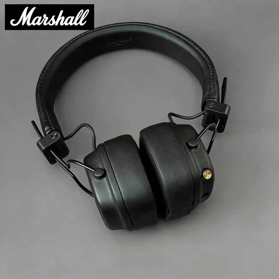 Marshall Major IV 4 On-Ear Wireless Headphones Foldable Bluetooth Headset Strong Bass Music Sport Earphones with Mic - 6